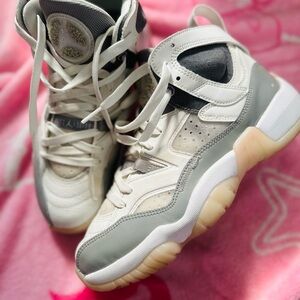 Jordan Women’s Sneakers White Gray Black